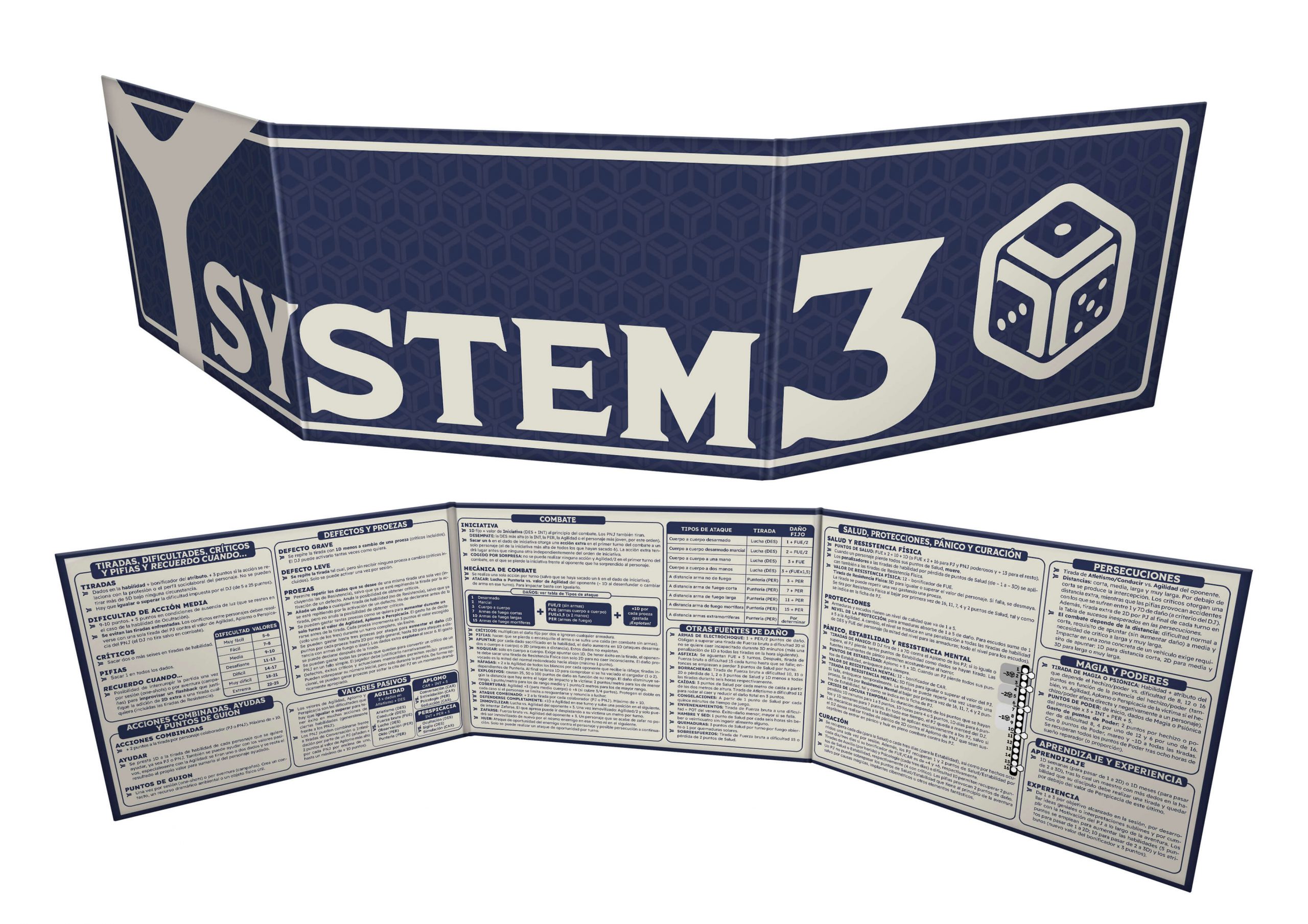 PREVENTA DE LA PANTALLA OFICIAL DE YSYSTEM3 + PERGAMINOS DE MIDGARD II